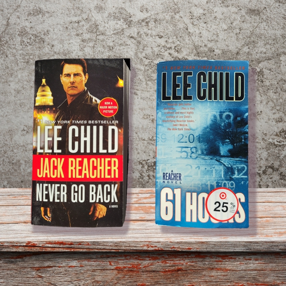Lee Child Jack Reacher  Paperback Book Bundle